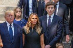 Trump reveals why his and Melania’s son Barron is so tall