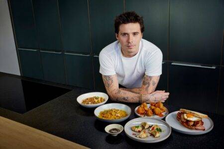 Brooklyn Beckham cooks burgers with processed cheese and people have asked if McDonald’s is hiring