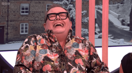 Alan Carr scolded by Amanda Holden for NSFW quip on The One Show