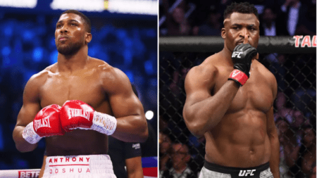 Francis Ngannou’s air of mystery is gone, Anthony Joshua beats him in style before becoming world champion again