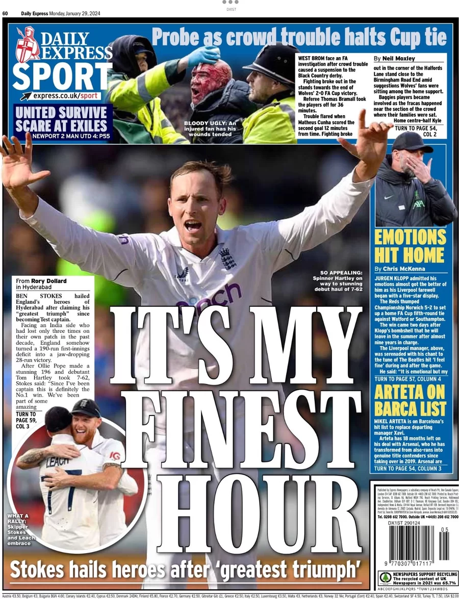 Express Sport - It’s My Finest Hour  