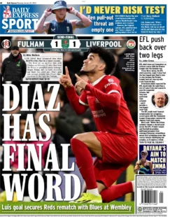 Daily Express Sport - Diaz has final word 