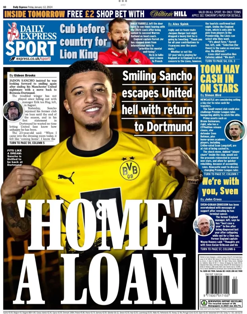 Daily Express – Home On Loan Daily Express – Home On Loan