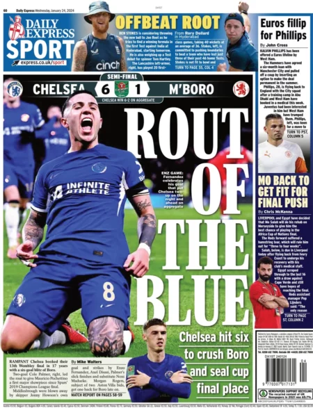 Express Sport – Rout of the Blue 