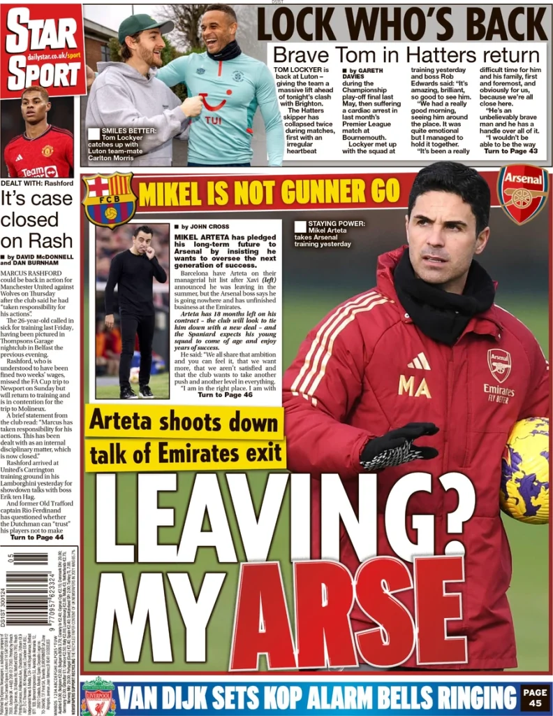 Star Sport – Leaving My Arse Star Sport – Leaving My Arse