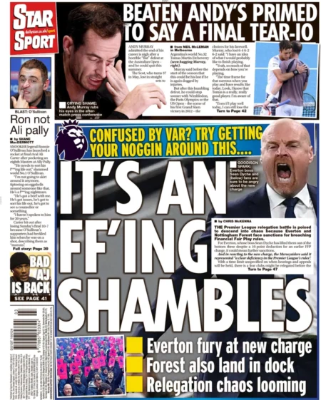 Star Sport – It’s an Effing shambles! 