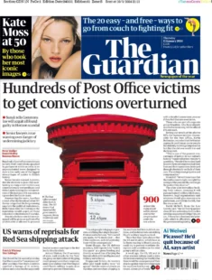 The Guardian – Hundreds of Post Office victims to get convictions overturned 