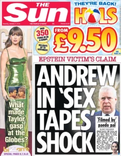 The Sun – Andrew in sex tape shock 