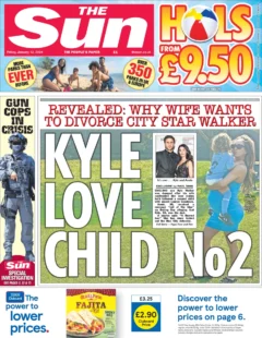 The Sun – Kyle love child No 2 