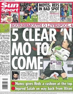Sun Sport – 5 clear and Mo to come