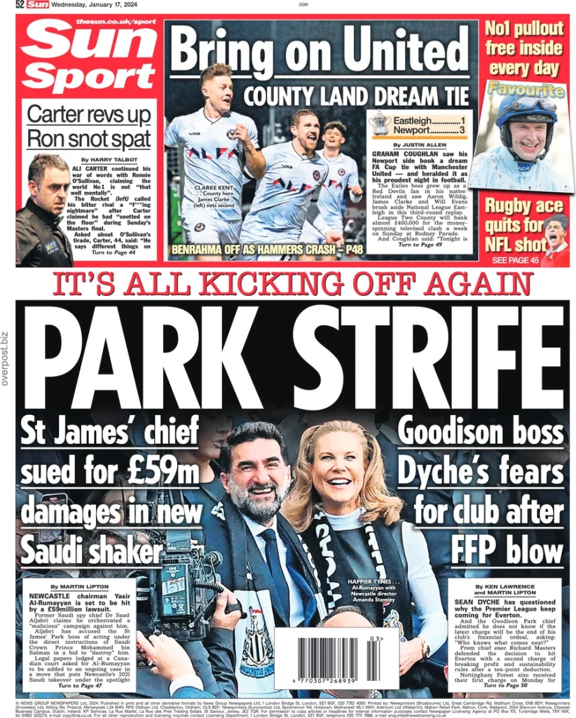 Sun Sport – Park Strife Sun Sport – Park Strife