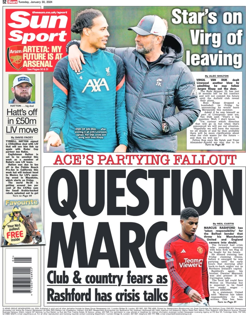 Sun Sport – Question Marc Sun Sport – Question Marc