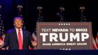 US election: Donald Trump wins crushing victory in Nevada caucus