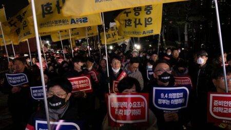 South Korean doctors strike in protest of plans to add more physicians