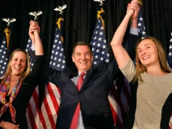 New York special election: Tom Suozzi wins seat vacated by George Santos in boost for Biden