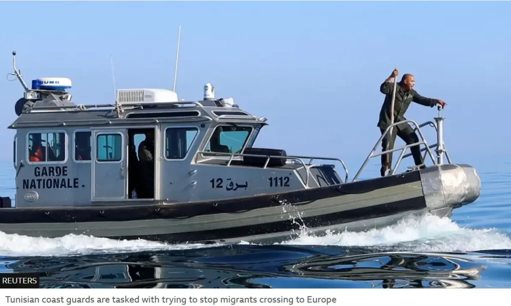 Boat sinks off Tunisia with more than 40 Sudanese on board Boat sinks off Tunisia with more than 40 Sudanese on board