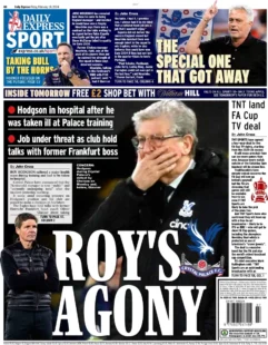 Roy’s Agony: Hodgson in hospital after being taken ill at training