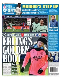 Copenhagen vs Man City: Erling’s Golden Boot