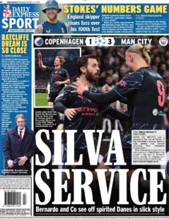 Copenhagen 1 Manchester City 3: Silva service 