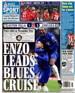Express Sport – Aston Villa 1-3 Chelsea: Enzo leads Blues cruise