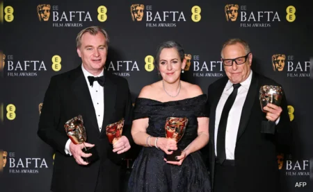 Nolan’s Oppenheimer wins big at Baftas