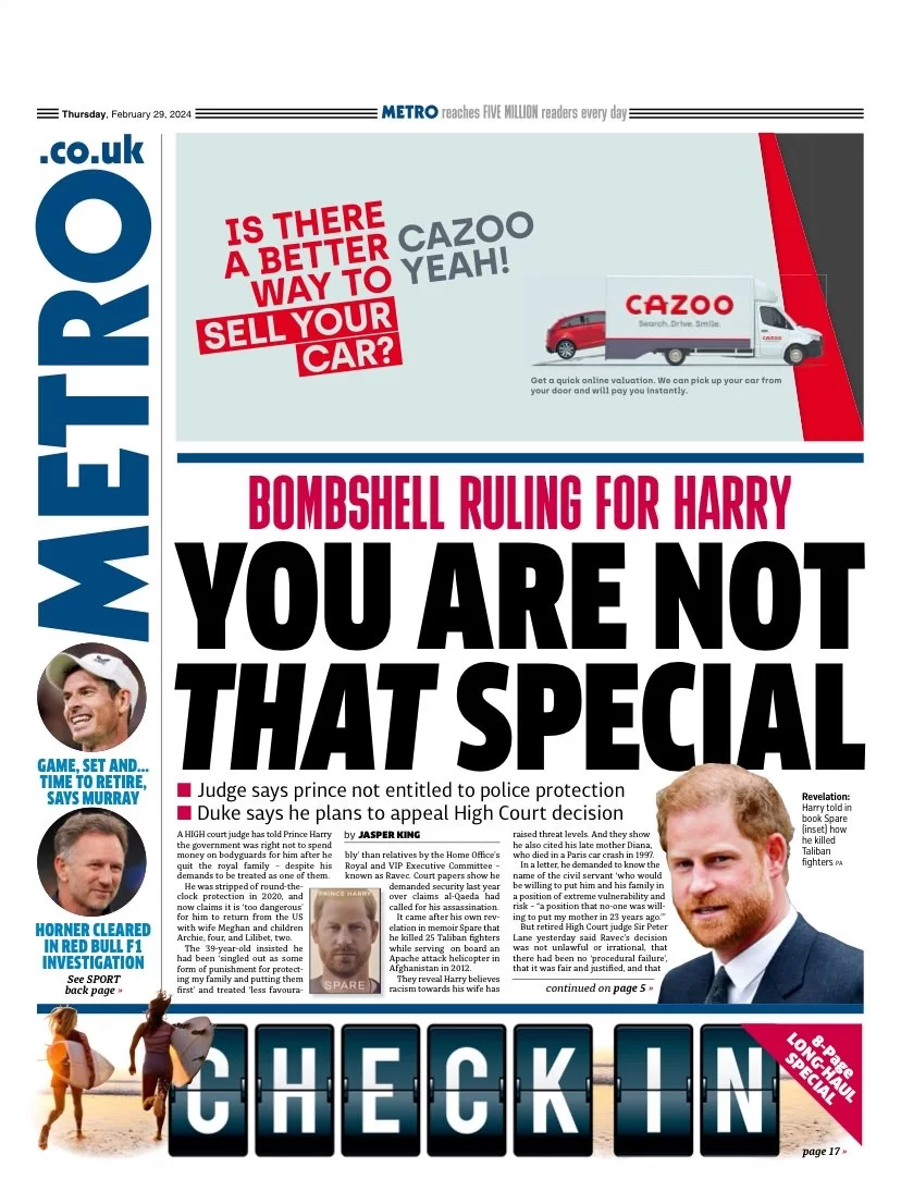 Metro - You are not that special 
