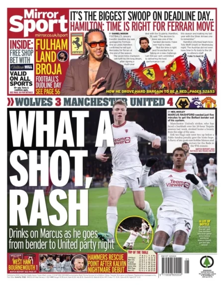 Mirror Sport – What a shot Rash 