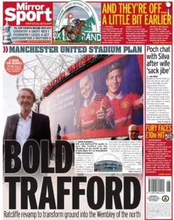 Mirror Sport – Manchester United stadium plan: Bold Trafford 