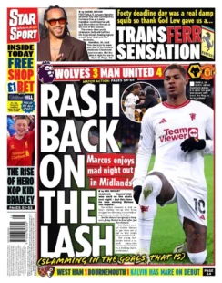 Star Sport - Rash back on the lash 