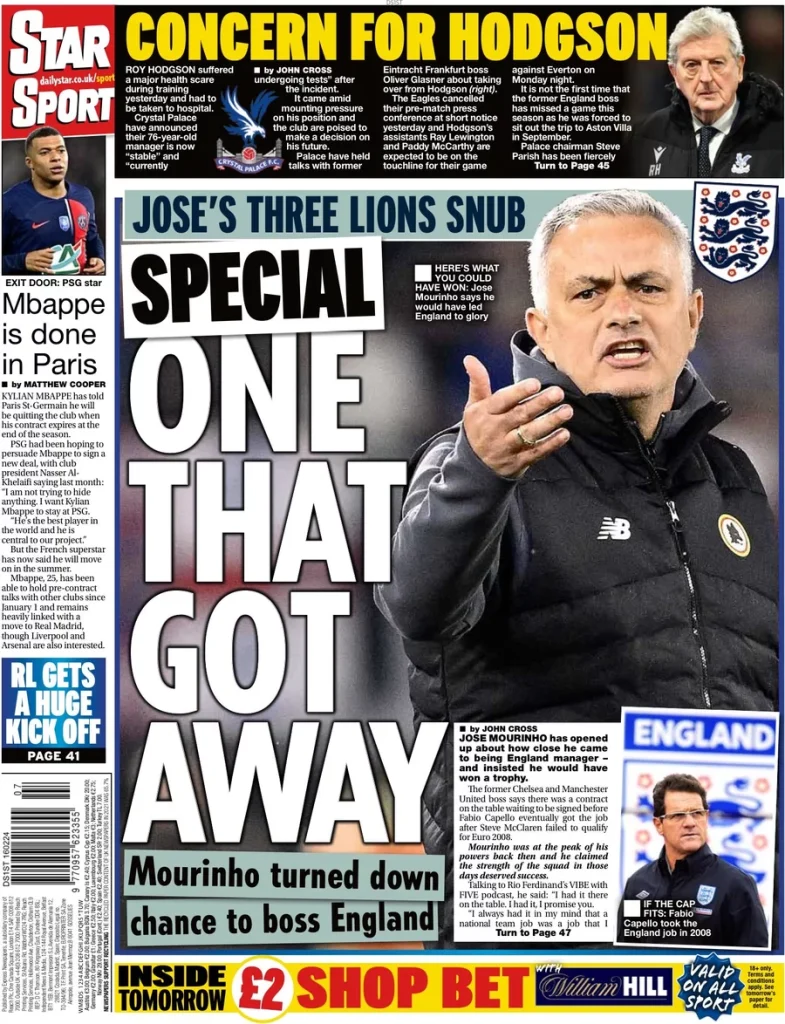 Jose’s Three Lions Snub: The one that got away Jose’s Three Lions Snub: The one that got away