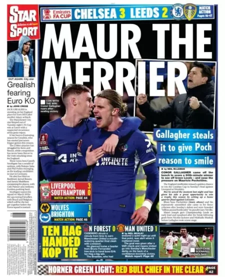 Chelsea 3-2 Leeds: Maur the merrier