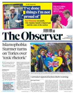 The Observer – Islamophobia: Starmer turns on Tories over toxic rhetoric 