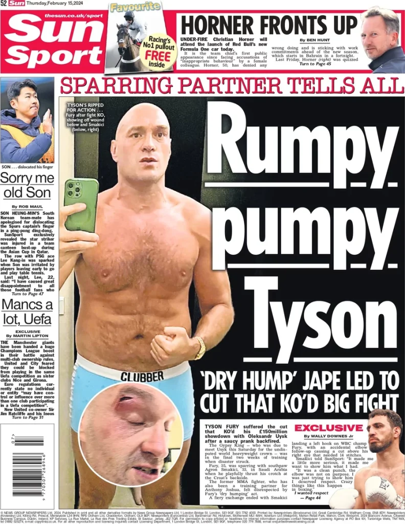 ‘Rumpy Pumpy Tyson’ – Sparring partner tells all ‘Rumpy Pumpy Tyson’ – Sparring partner tells all