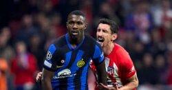 Stefan Savic laughs off Marcus Thuram’s ‘strange’ decision to grab his privates in Atletico Madrid’s win over Inter Milan