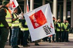 Millions affected by German air and rail strikes