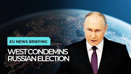 West condemns Russian election as results show Putin landslide