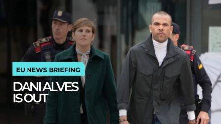 Dani Alves released from prison after only a few weeks into his 4.5-year sentence upon posting €1m bail