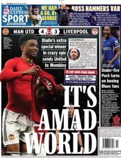 Express Sport – Man Utd 4-3 Liverpool: It’s Amad world  