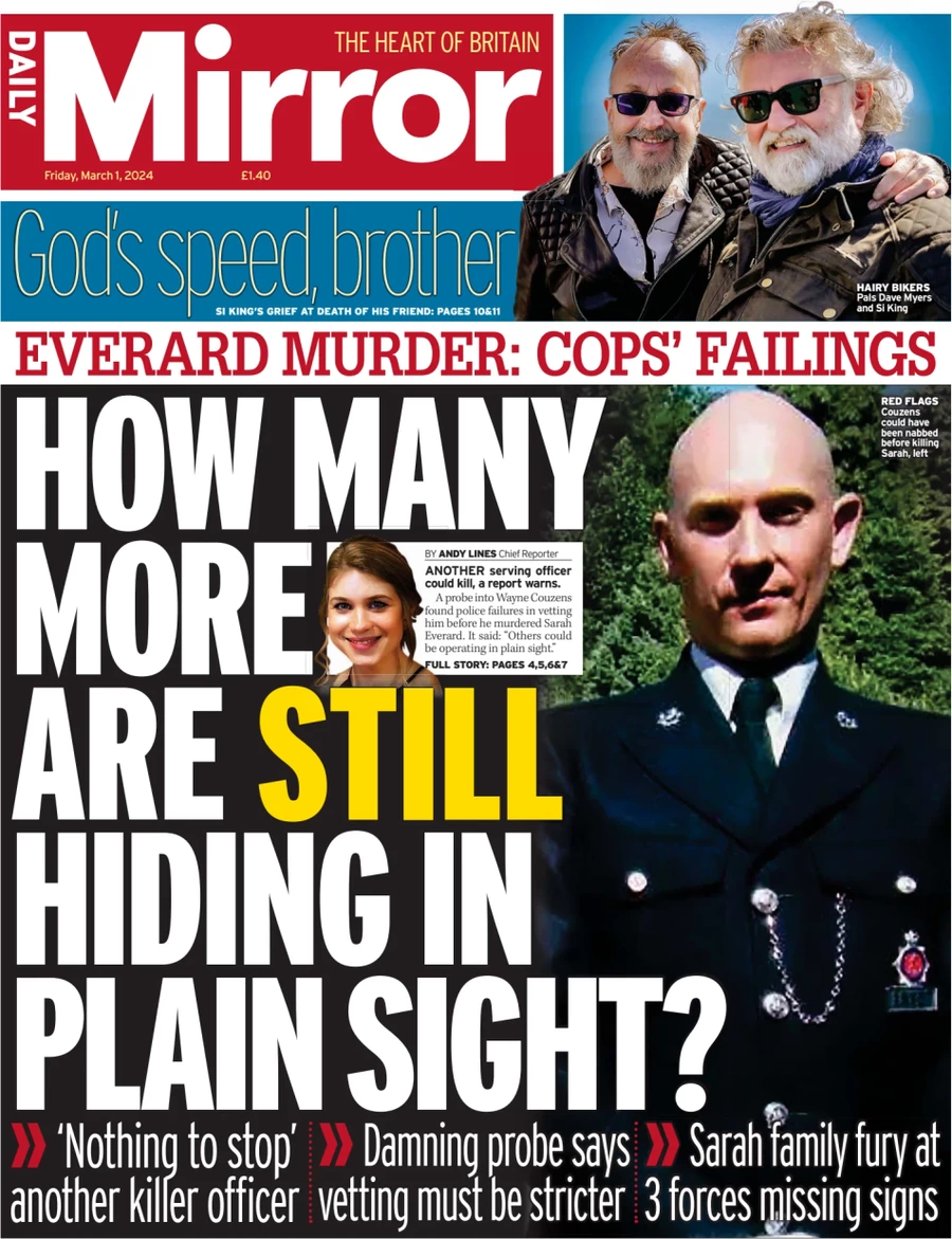 Daily Mirror - How many more are hiding in plain sight?
