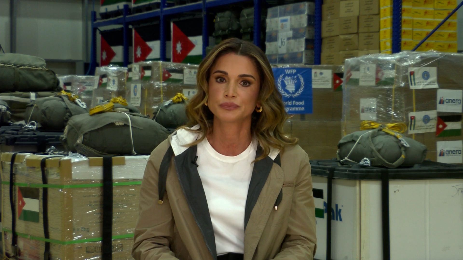 Queen Rania says war in Gaza is a slow motion of mass murder