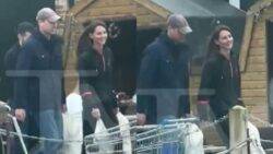 William spotted for first time since farm shop trip with Kate