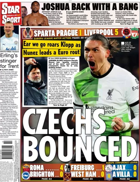 Star Sport – Czechs bounced 