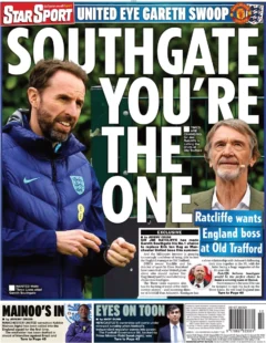 Star Sport - Southgate you’re the one