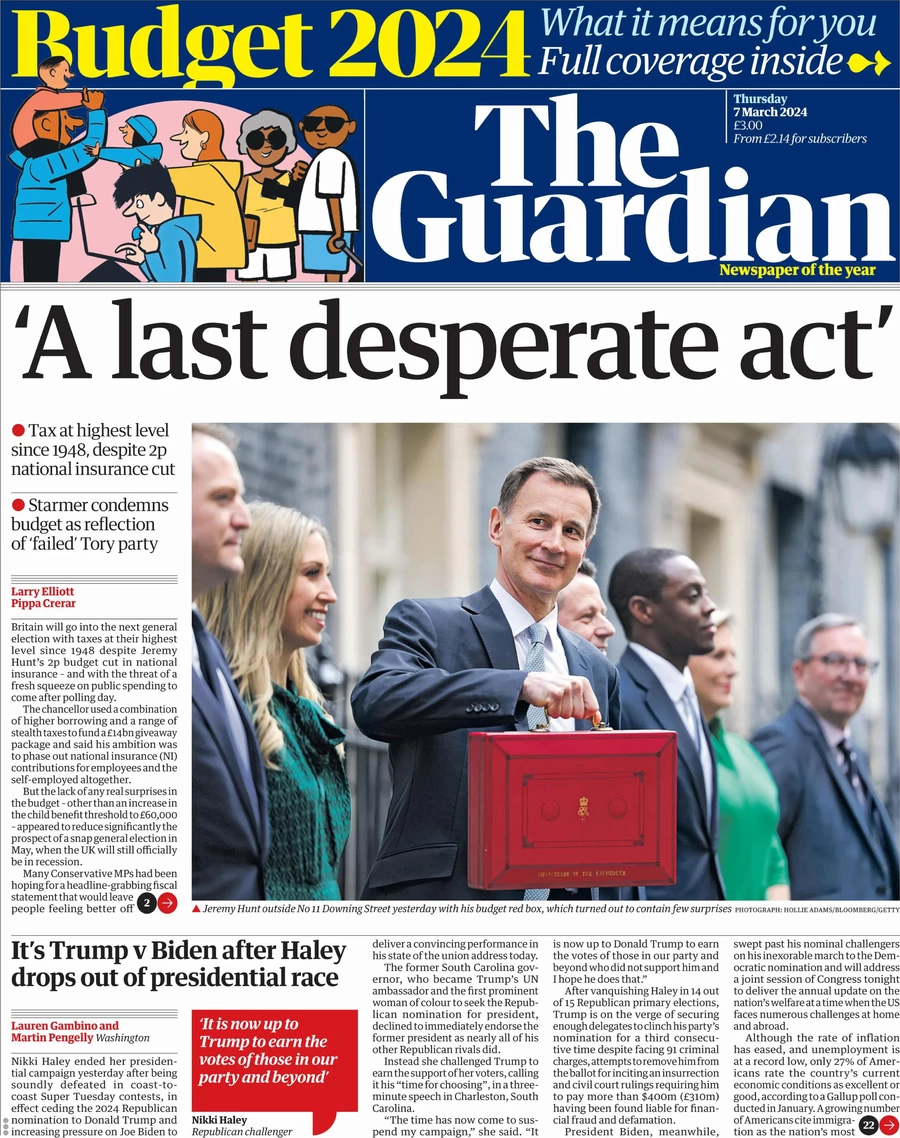The Guardian - A last desperate act 