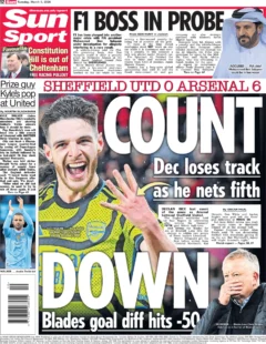 Sun Sport – Sheffield 0-6 Arsenal 