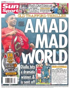 Sun Sport – Man Utd 4-3 Liverpool: Old Trafford thriller: Amad Mad World   