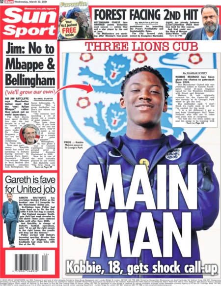 Sun Sport – Three Lions Cub … Main Man 
