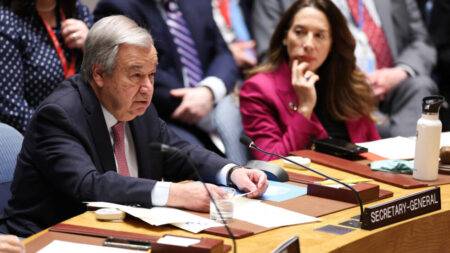 Middle East on the brink of war after Iran’s attack on Israel, warns UN chief