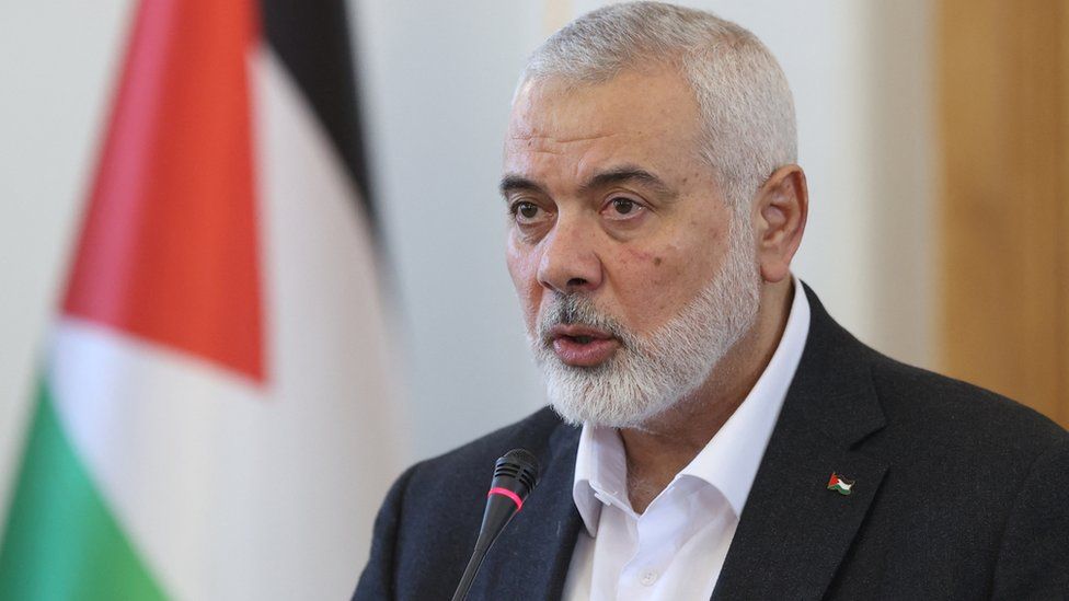 What is the reason for Haniyeh's nonchalant response to his sons' deaths?