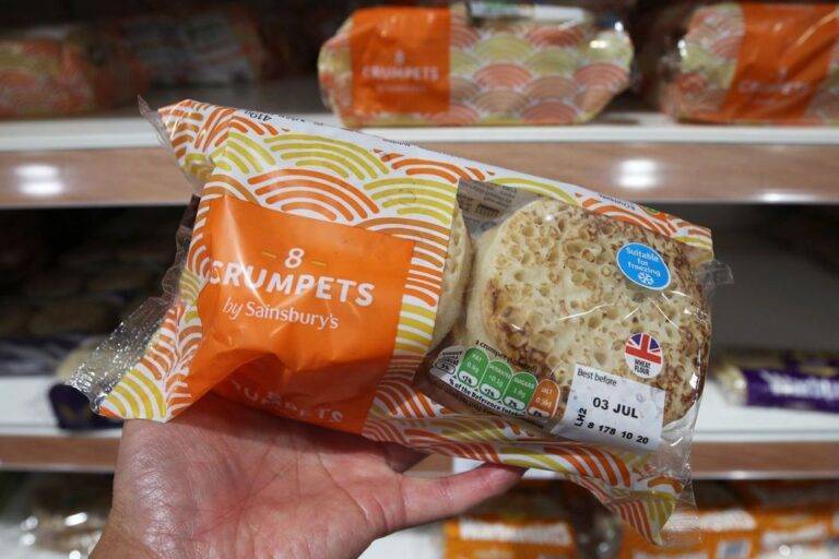 UK inflation falls as meat and crumpet prices drop